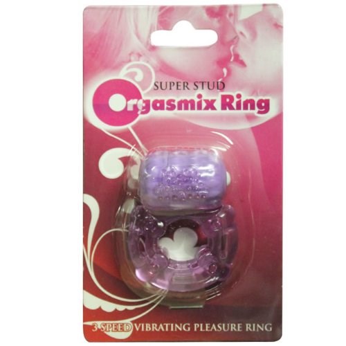 Super Stud Orgasmix Mens Vibrating Cock Ring - Cock Rings