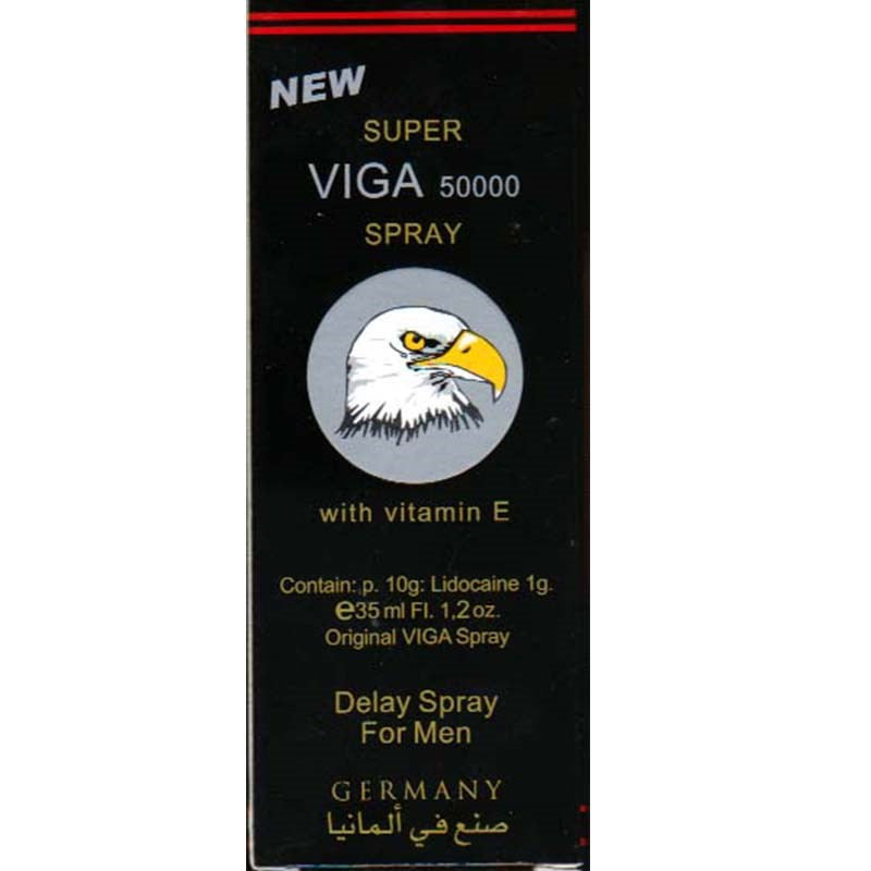 Super Viga 50000 Delay Spray Delay and Excite Sprays