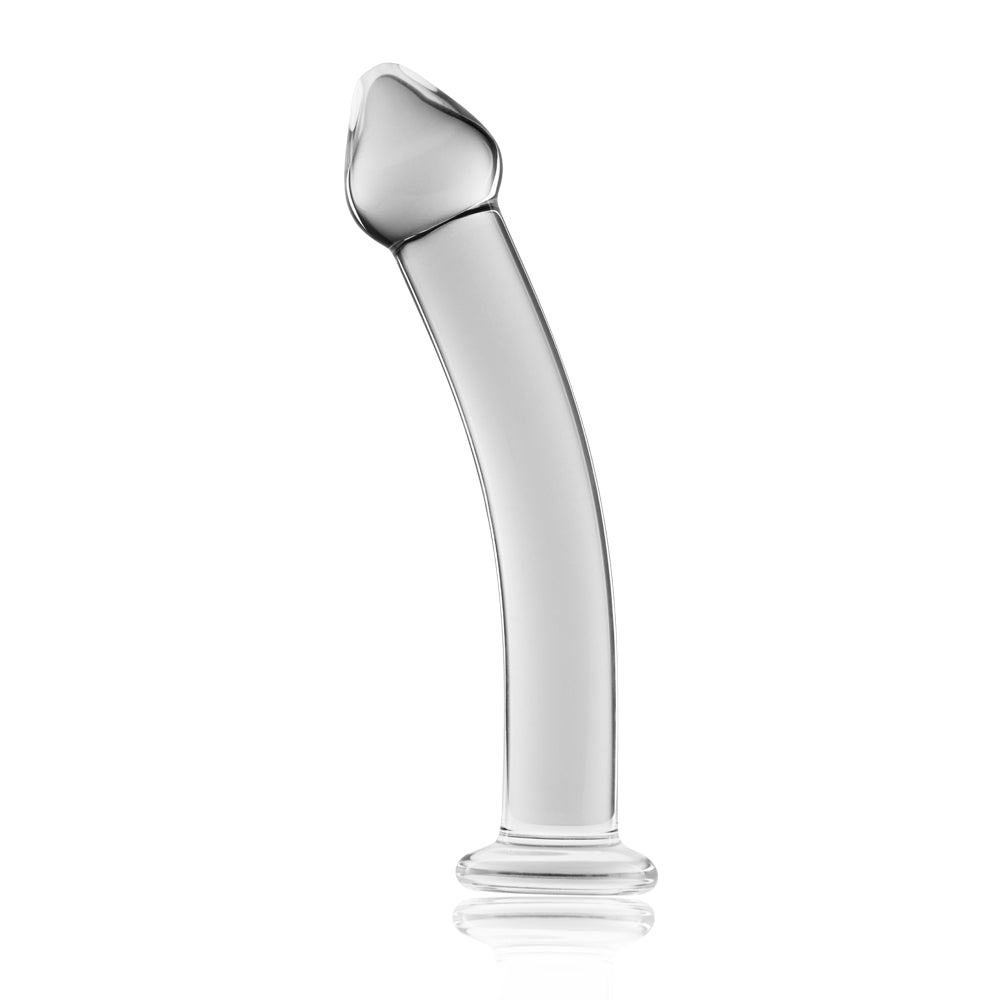 Glass Romance 3 Realistic 7.5 Inch Glass Dong Glass Sex Toys