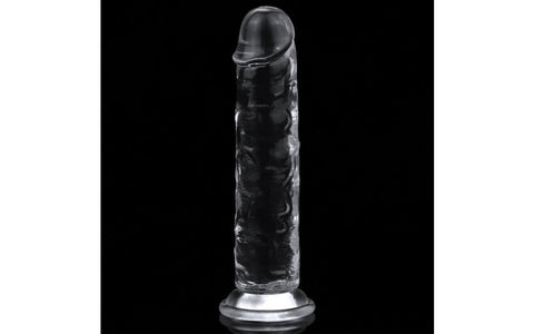 Lovetoy Super Realistic Clear Dildo 7 Inch - Realistic Dildos
