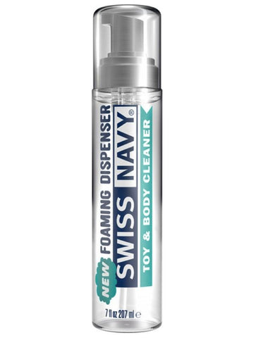 Swiss Navy Foaming Intimate Cleaner - Superior Hygiene - Adult Toy Cleaner