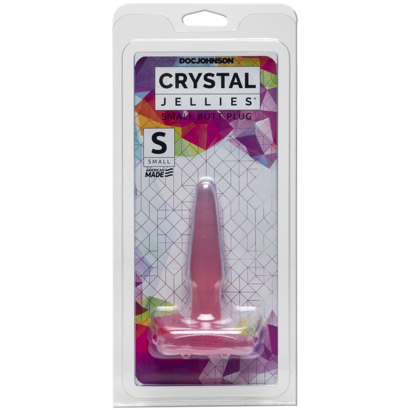 Crystal Jellies 4 Inch Small Beginners Butt Plug Butt Plugs