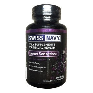 Swiss Navy Sweet Sensation Better Sex Capsules - Delay and Excite Sprays