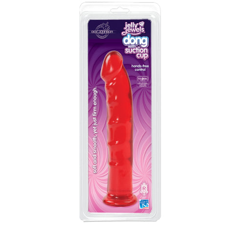 Jelly Jewels Realistic Dong With Suction Cup - Realistic Dildos