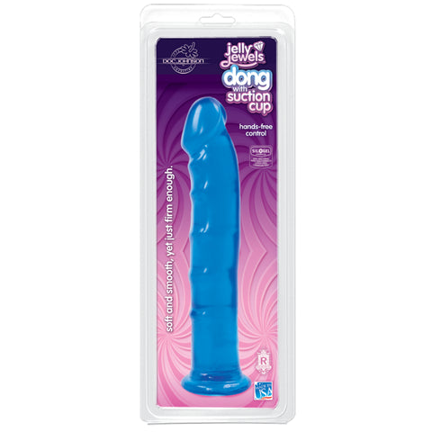 Jelly Jewels Realistic Dong With Suction Cup - Realistic Dildos
