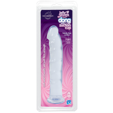 Jelly Jewels Realistic Dong With Suction Cup - Realistic Dildos