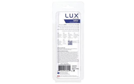 LUX Active Tether Fully Adjustable Cock Tie - Cock Rings