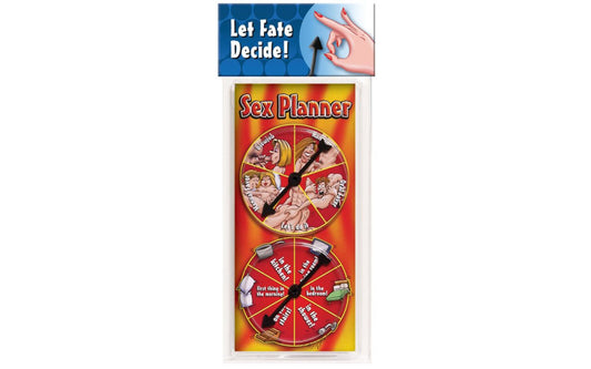Novelty Sex Planner Spinner Adult Game - Sex Games, Coupons and Tricks
