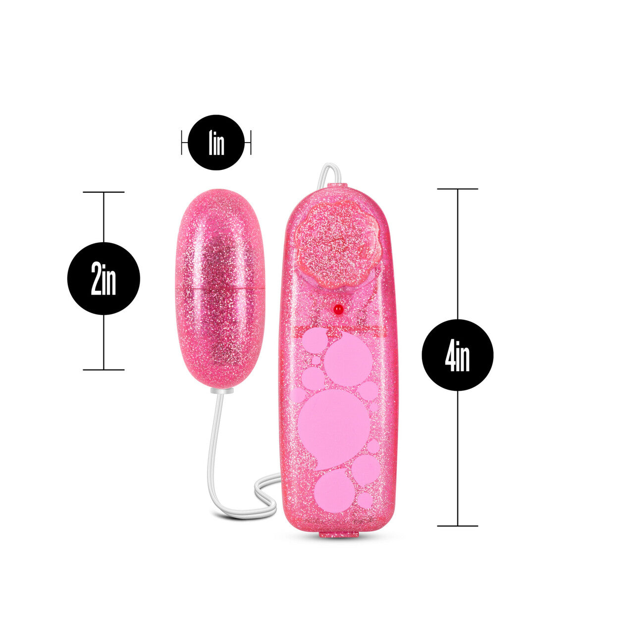 B Yours Glitter Power Bullet Bullet Vibrators