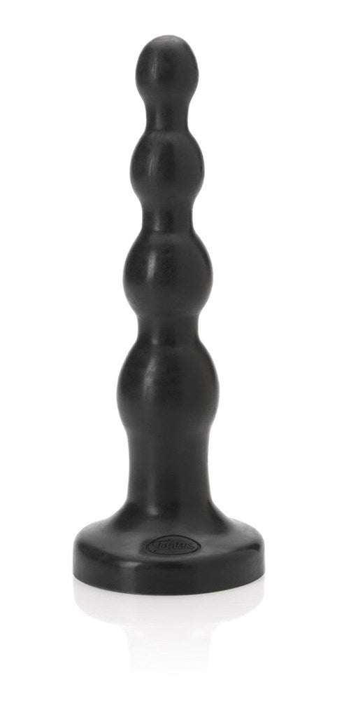 Tantus Ripple Large Black Butt Plugs