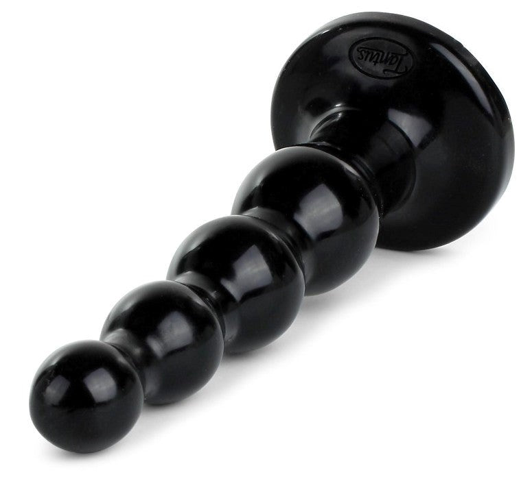 Tantus Ripple Large Black Butt Plugs