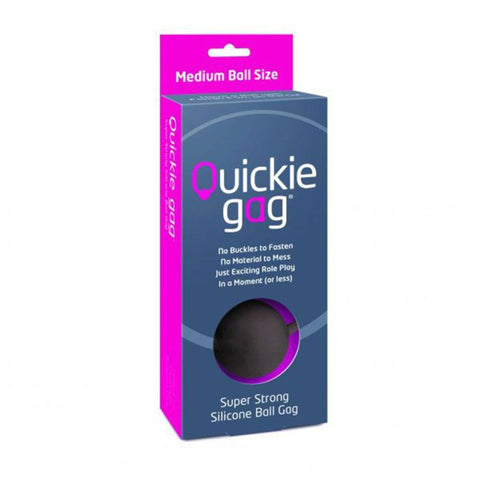 Creative Conceptions Quickie BDSM Play Gag Medium Ball - Bondage Gags and Bits