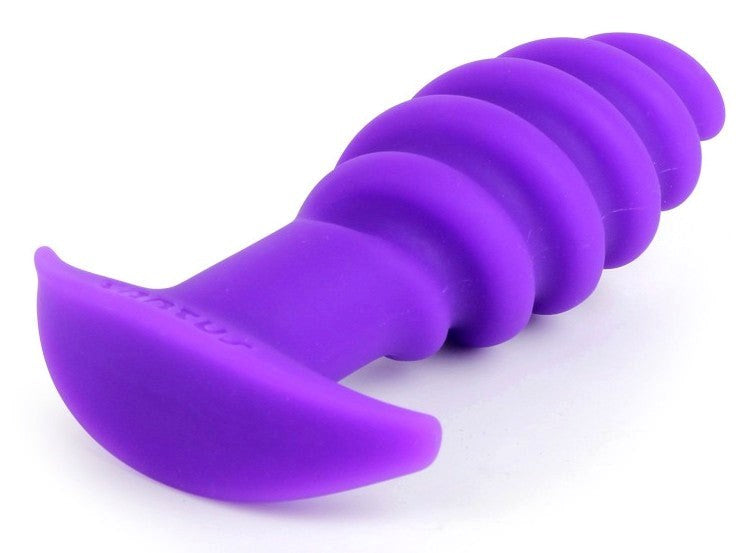 Tantus Twist Purple Butt Plugs