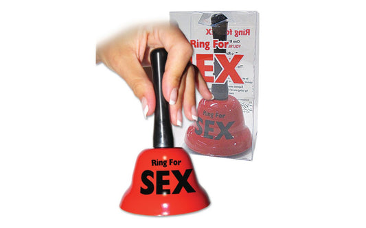 Novelty Ring for Sex Bell With Flashy Red Hand - Party Gifts and Novelties