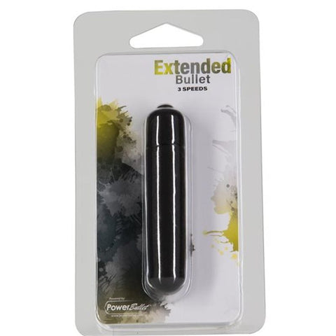 Power Bullet Extended 9 cm 3 Speed Vibrating Bullet Massager - Bullet Vibrators