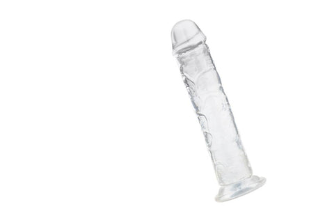S-Hande Lester Soft Realistic Dong Clear M - Realistic Dildos