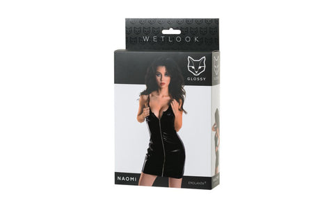 Glossy Naomi Wetlook Womens Dress - Her Fetish