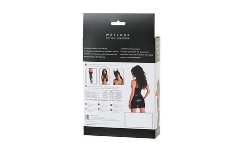 Glossy Naomi Wetlook Womens Dress - Her Fetish