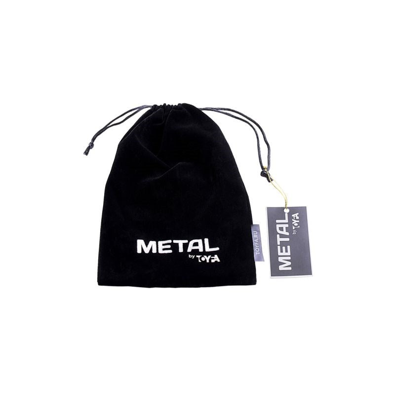 Metal Silver Metal Anal Plug Small With Coloured Tail Butt Plugs