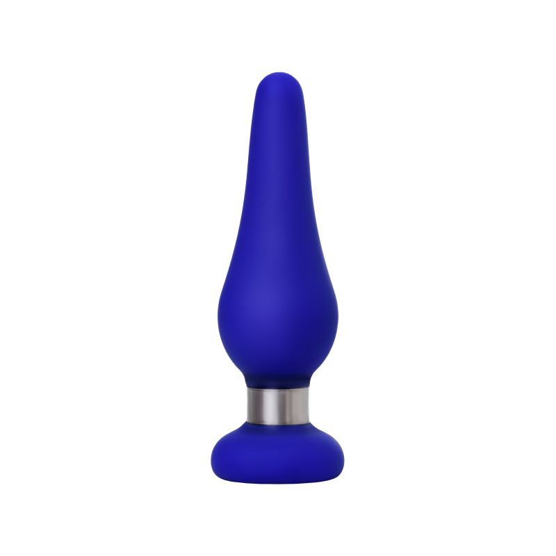 ToDo Silicone Anal Plug Classic Blue Butt Plugs