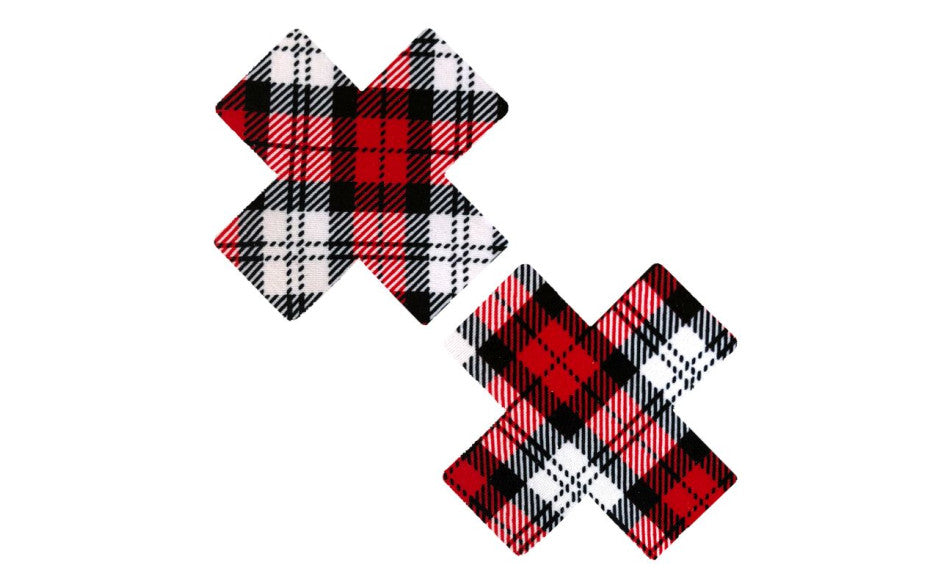 Neva Nude School Girl Plaid X Factor Sexy Nipple Pasties Fancy Dress Ups