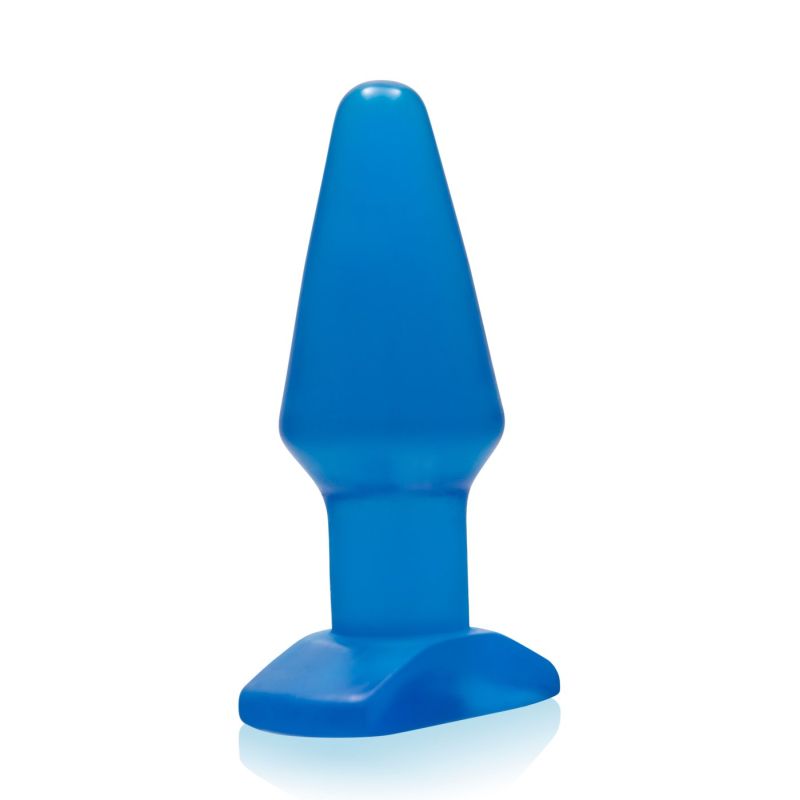 SI Novelties Bum ABS Anal Plug Blue Butt Plugs