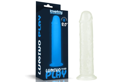 Lovetoy Lumino Play Suction Cup Realistic Dildo 8 Inch {% if variant != 'Default Title' and variant != blank %} {% endif %} Realistic Dildos