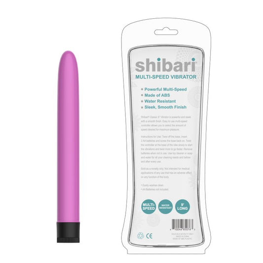 Shibari Powerful Multi Speed Bullet Vibrator 9 Inches - Bullet Vibrators