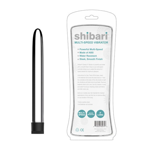 Shibari Powerful Multi Speed Bullet Vibrator 9 Inches - Bullet Vibrators