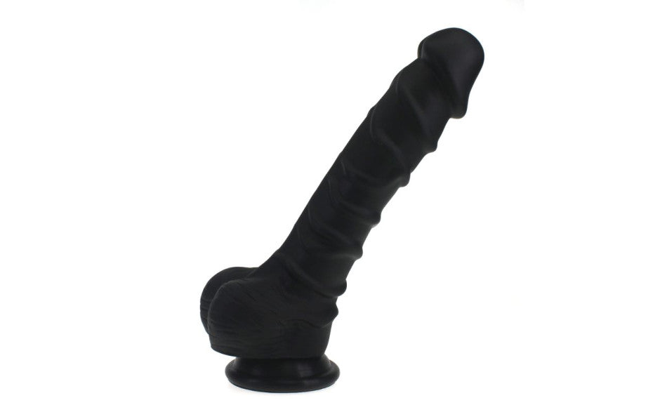 X-Men 22 cm Ridged Shaft Realistic Dildo With Balls Realistic Dildos