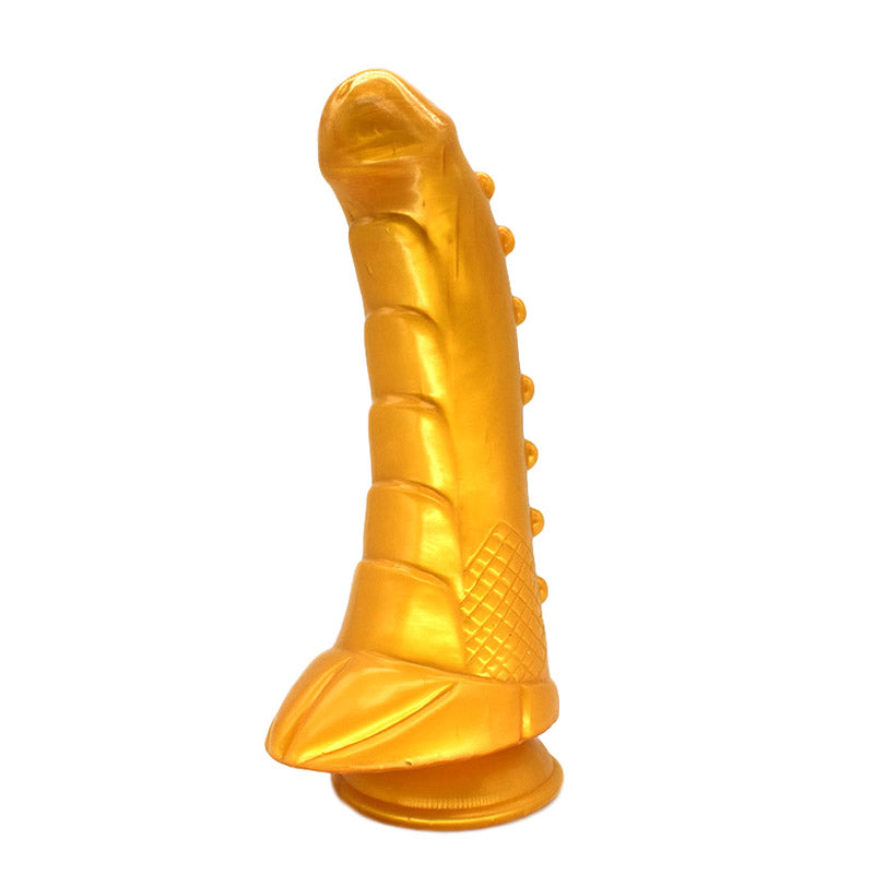 Faak Hunchback Penis Shape Dildo Gold Realistic Dildos