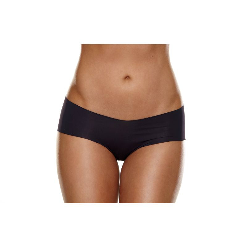 Hollywood Curves Invisible Womens Bootyshort Black G-Strings, Panties and Shorts