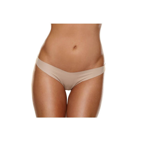 Hollywood Curves Invisible Womens Microfiber Thong Nude - G-Strings, Panties and Shorts