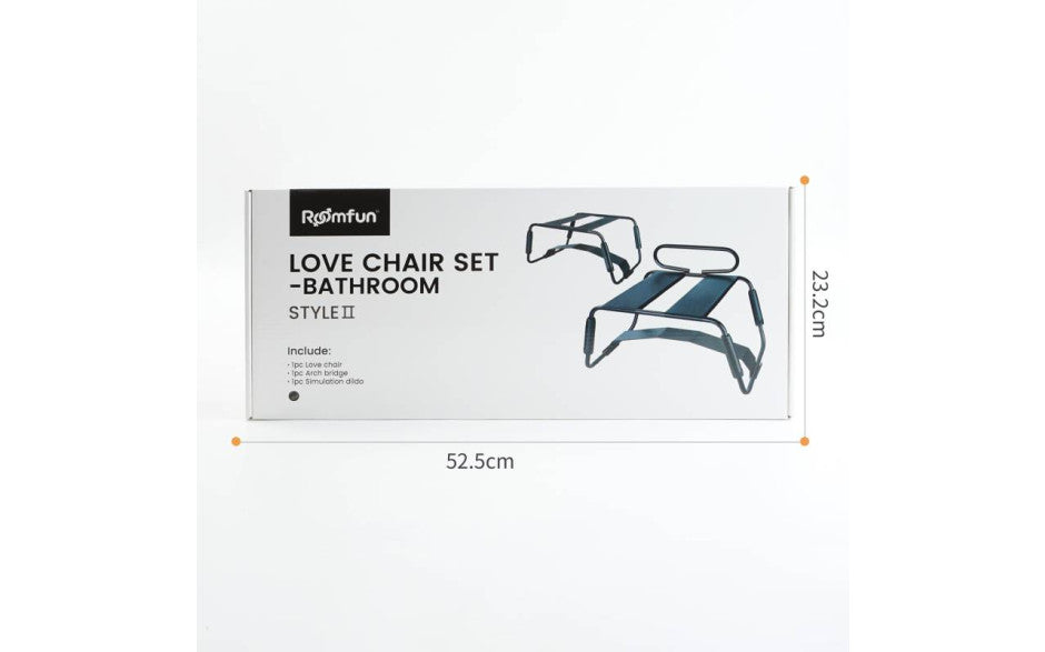 Daytona Sex Chair With Adjustable Height & Arch Bridge Black Sex Furniture