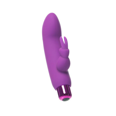 PowerBullet Alices Bunny Rechargeable Bullet Vibrator With Rabbit Sleeve - Bullet Vibrators