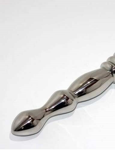 The Ripple T-Bar Extreme Steel Dildo Anal Dildos