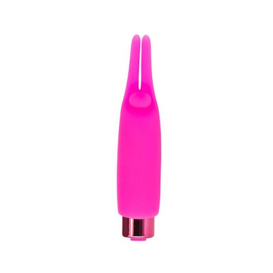 Power Bullet Teasing Tongue Vibrator With Rechargeable Bullet - Finger and Tongue Vibrators