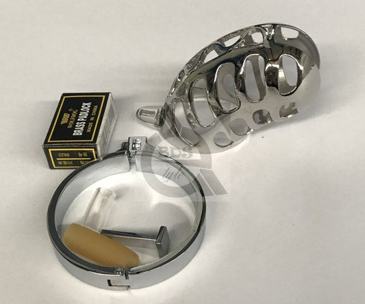 The Snake Metal Cock Cage - Male Chastity