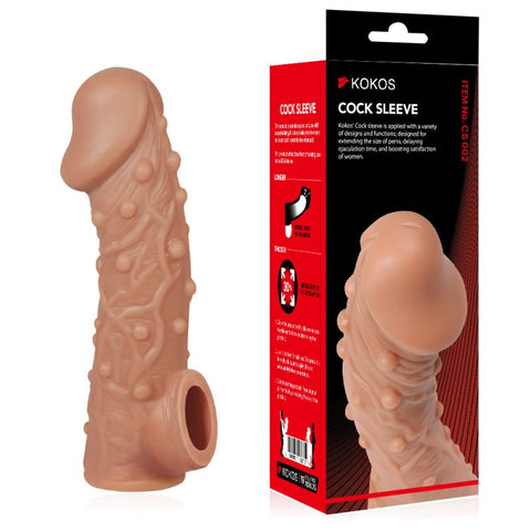 Kokos Stretchy Mens Cock Extender Sleeve 2 - Penis Sleeves and Extenders