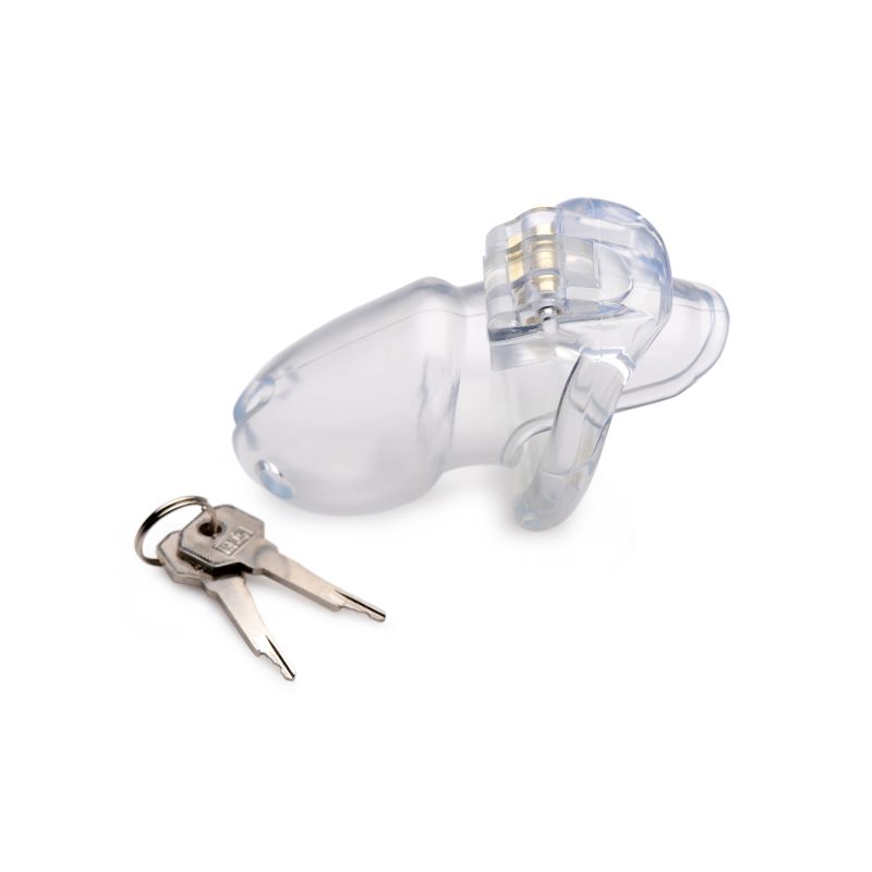 Master Series Clear Captor Male Chastity Cage Male Chastity