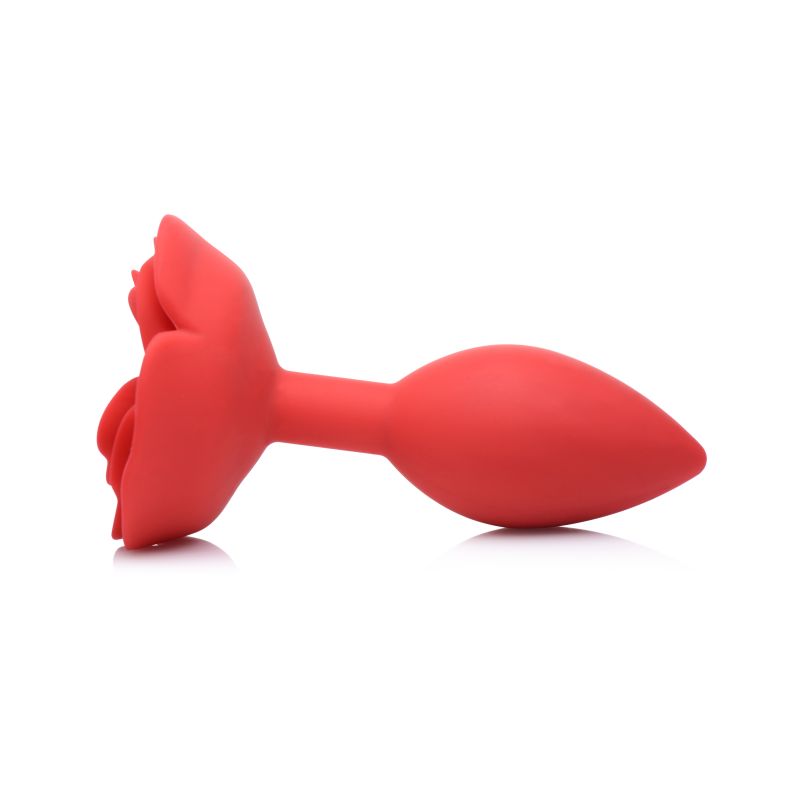 Master Series Booty Bloom Silicone Rose Anal Plug Red Butt Plugs