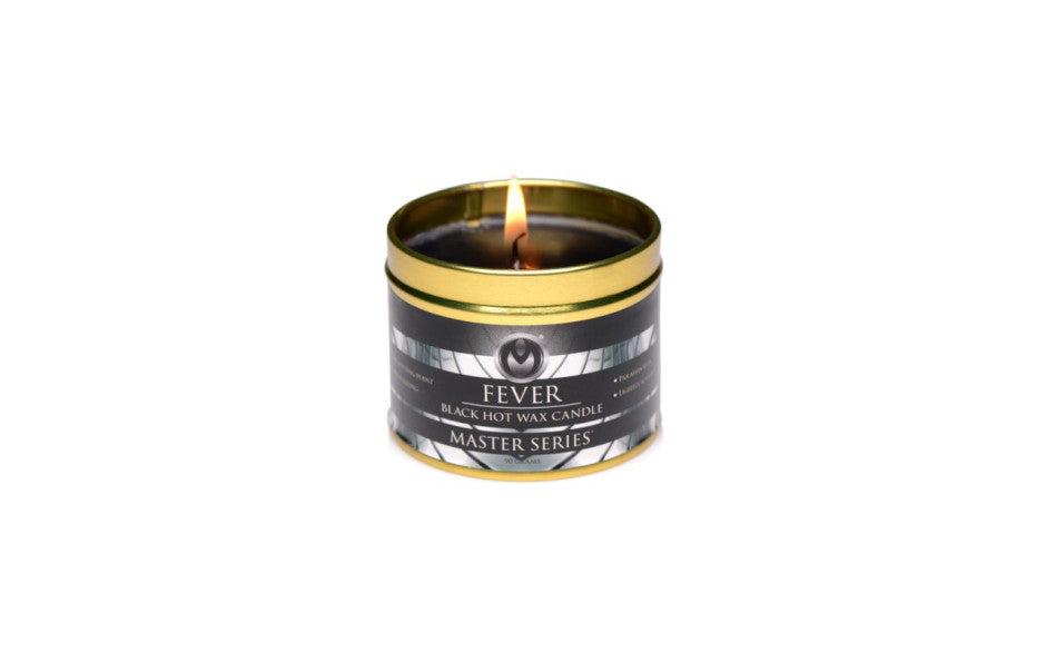 Master Series Fever Black Hot Wax Candle Bath and Intimate Fragrances