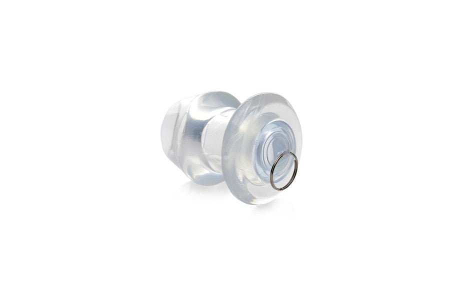 Master Series Ass Bung Clear Hollow Anal Dilator 3 Inch Medium Butt Plugs