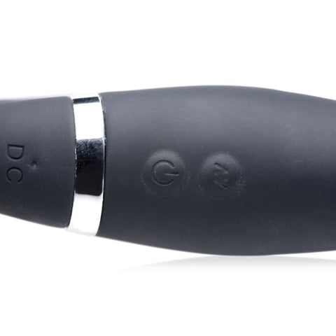 Strap U Mighty Rider 10X Strapless Strap-On Black With Remote - Strap On Sextoys