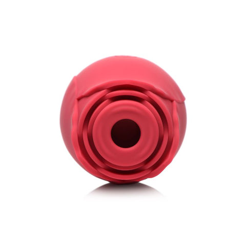 Bloomgasm 10X Wild Rose Silicone Clitoral Suction Stimulator - Clit Ticklers and Pulsators