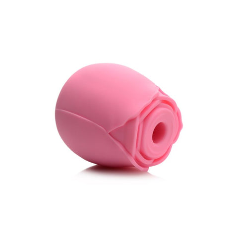 Bloomgasm 10X Wild Rose Silicone Clitoral Suction Stimulator - Clit Ticklers and Pulsators