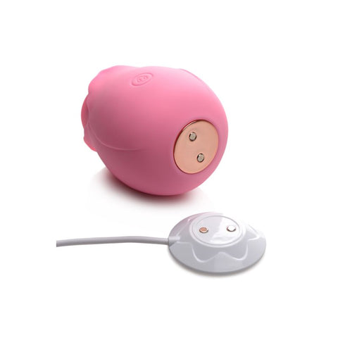 Bloomgasm 10X Wild Rose Silicone Clitoral Suction Stimulator - Clit Ticklers and Pulsators