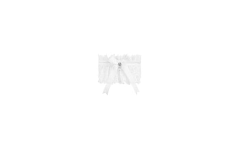 Obsessive Amor Blanco Unique and Sensual Garter White OS - Hosiery