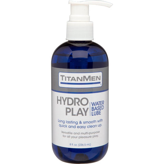 Doc Johnson TitanMen Hydro Play Water Based Lube 240 ml - Water Based Lubes