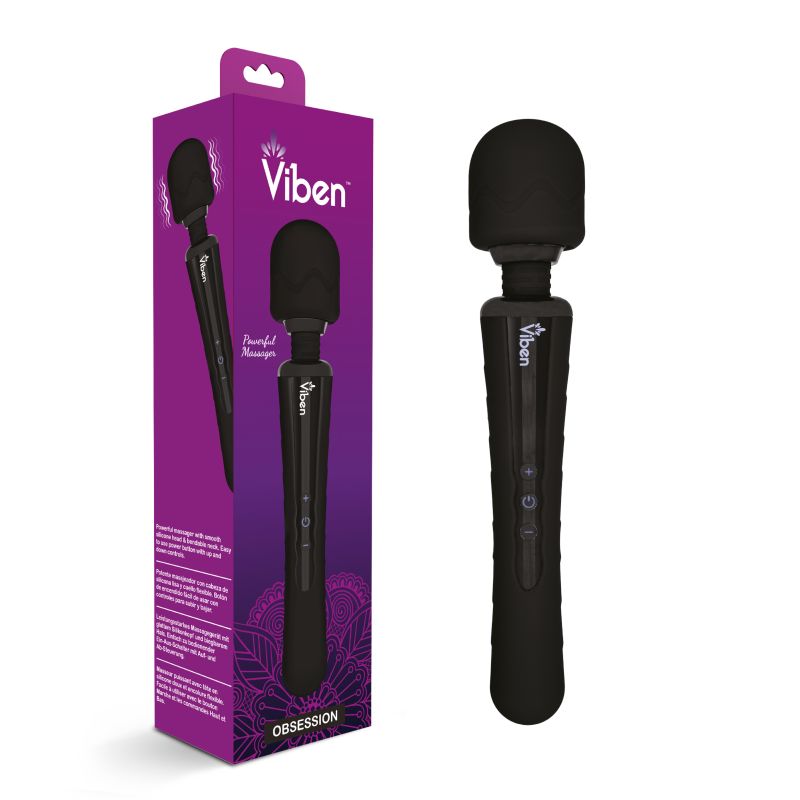 Viben Obsession Rechargeable 8 Functions Body Wand Massager Body Wands